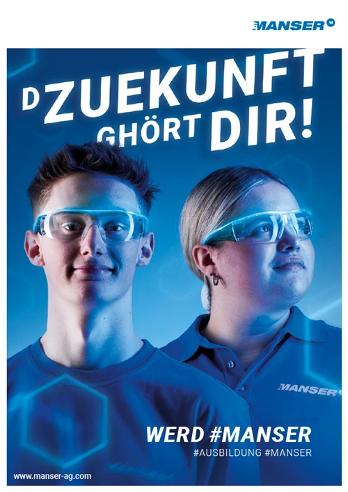 Lehre bei Manser: Deine Top-Ausbildung